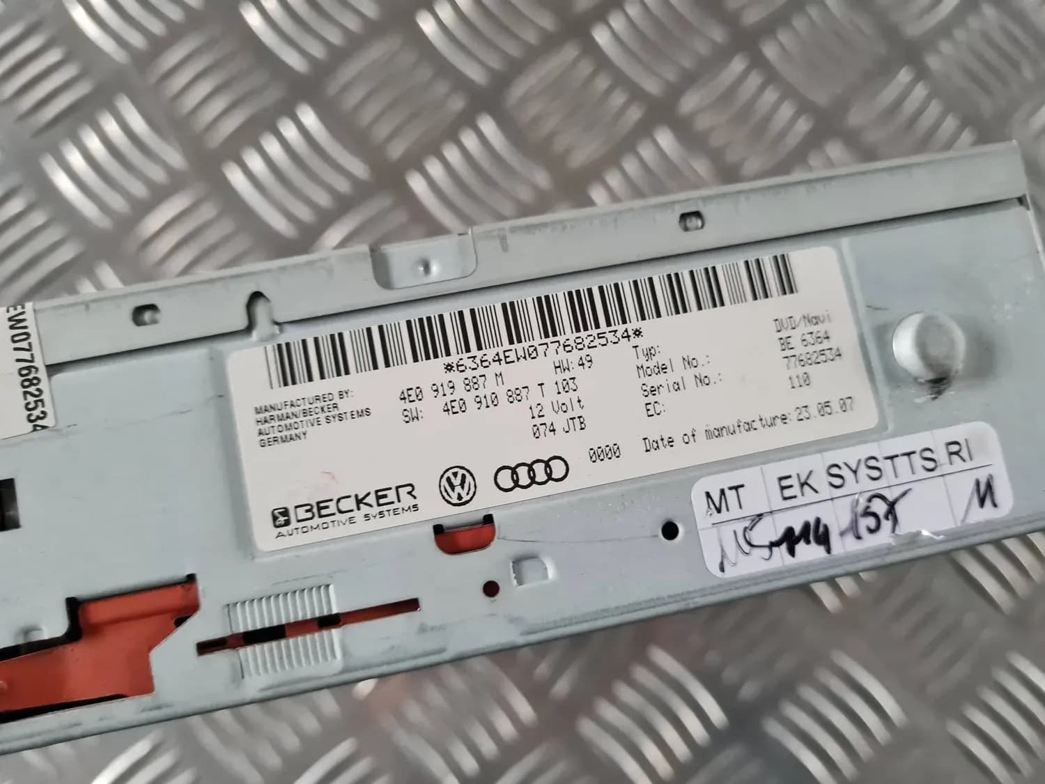 CD/DVD/Navigačná jednotka AUDI A6 2008 - foto 6
