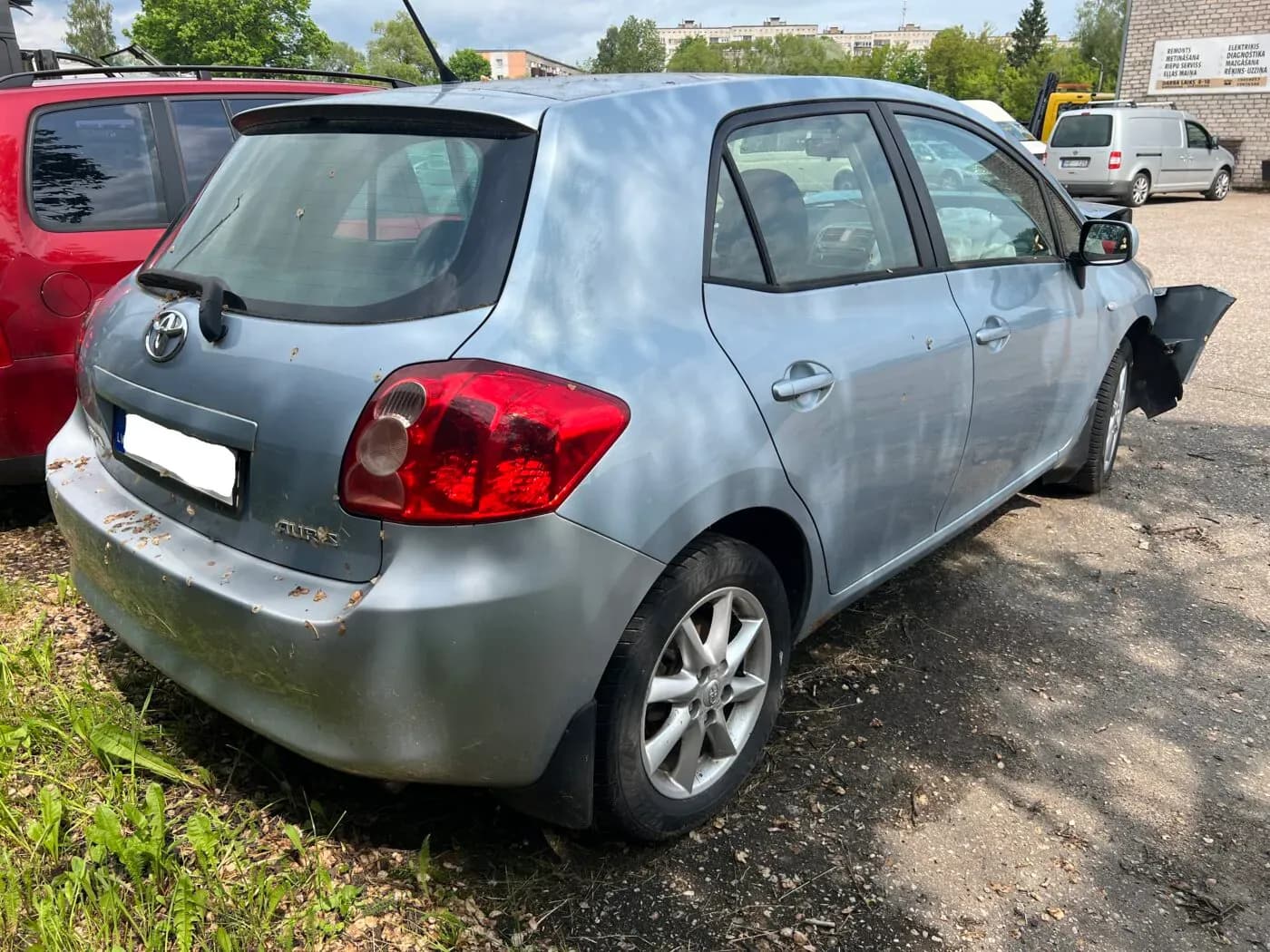 Fotka rozobratého vozidla 1